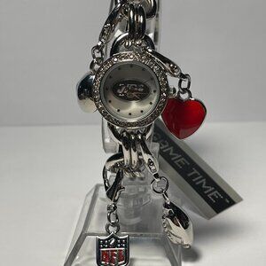New York Jets NFL Charm Bracelet Watch by Game Time NEW